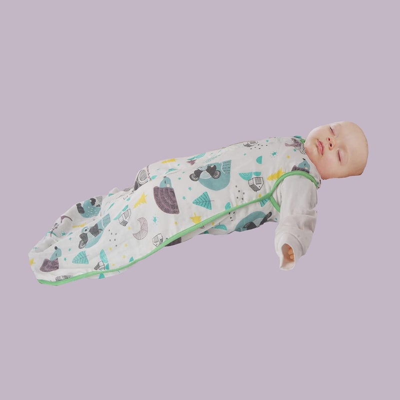 BLOOMSTAR Baby Sleeping Sack Muslin Cotton Soft Wearable Blanket Summer Sleeping Bag Baby Sleeveless Sleep Sacks 0.5 Tog Boy Newborn 0-3M Lightweight 6-12 Months Girl Infant Sleep Bag 9-12 Months Toddler - Image 5